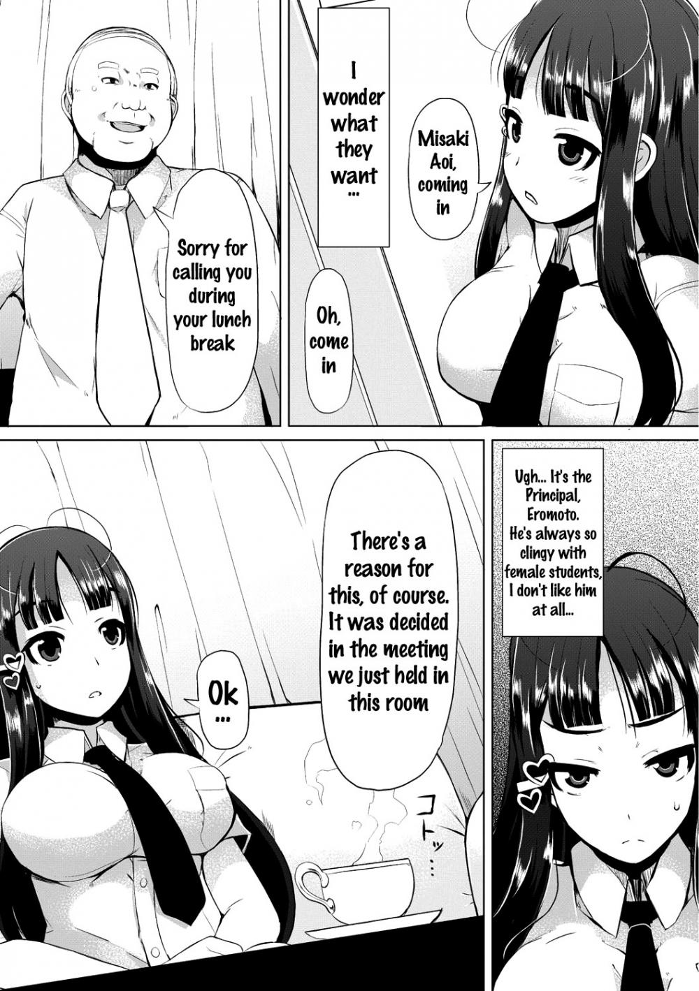 Hentai Manga Comic-A Large Breasted Honor Student Makes The Big Change to Perverted Masochist-Chapter 1-9